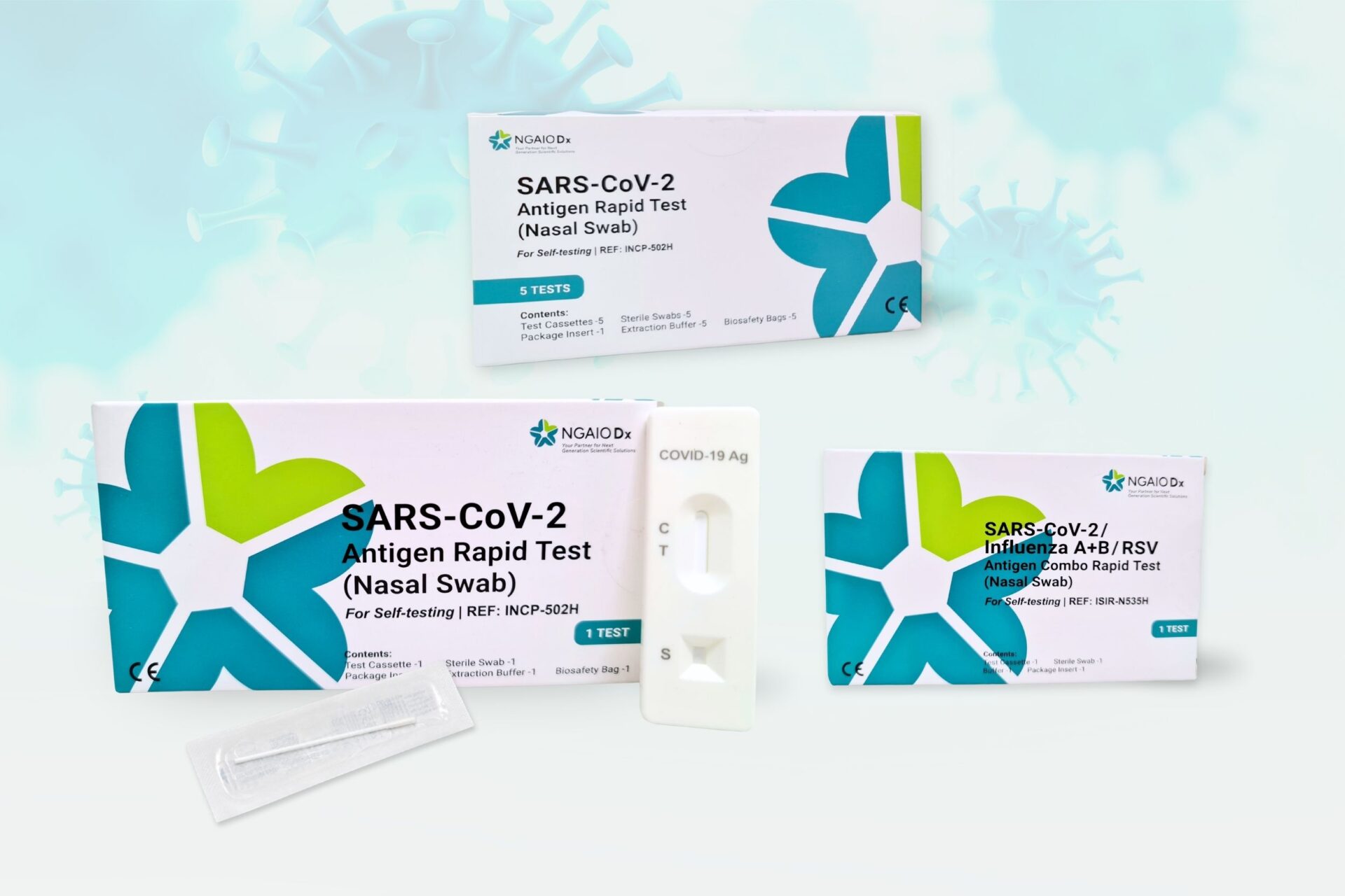NEW: Ngaio Dx Rapid Antigen Tests for Respiratory Viruses